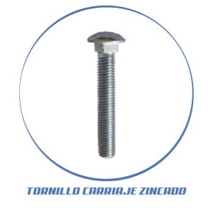 TORNILLO CARRIAGE ZINCADO