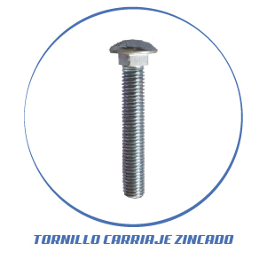 TORNILLO CARRIAGE ZINCADO