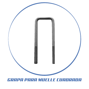 GRAPA PARA MUELLE CUADRADA