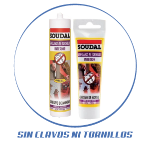 SIN CLAVOS NI TORNILLOS SOUDAL