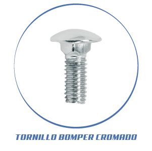 TORNILLO BOMPER CROMADO
