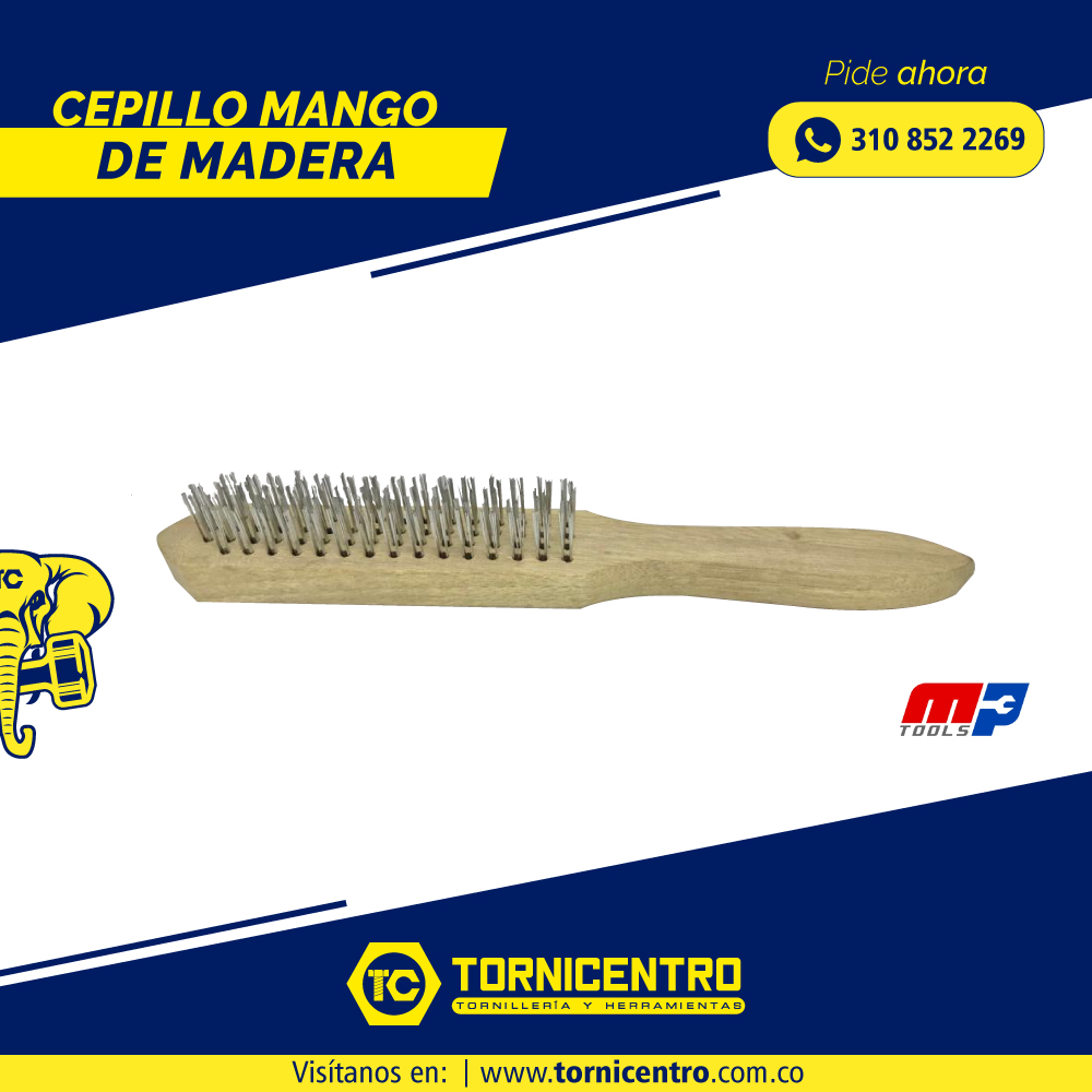 CEPILLO MANGO DE MADERA - MPTOOLS