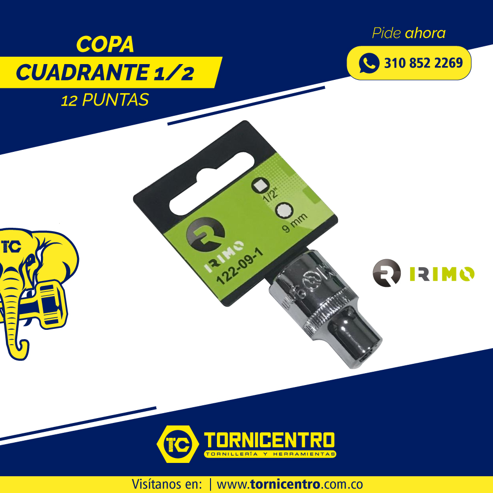 COPA CUADRANTE 1/2 12 PUNTAS