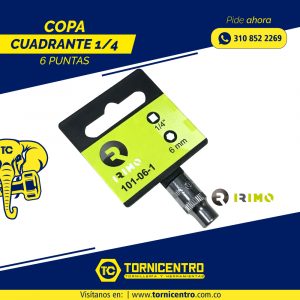 COPA CUADRANTE 1/4 6 PUNTAS