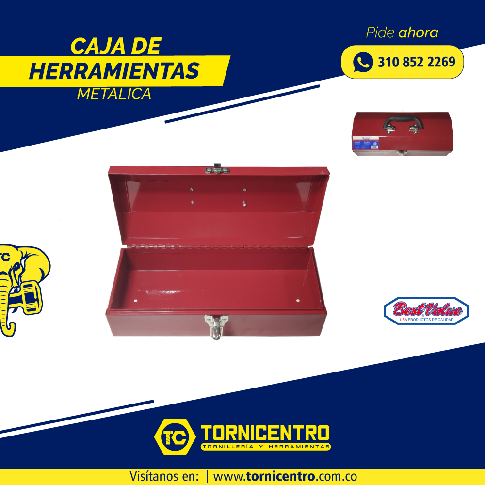 CAJA DE HERRAMIENTAS METALICA