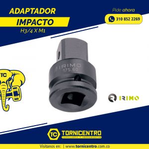 ADAPTADOR IMPACTO H3/4 X M1