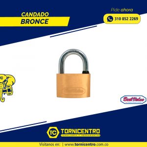 CANDADO BRONCE