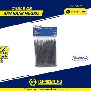 CABLE DE AMARRAR NEGRO