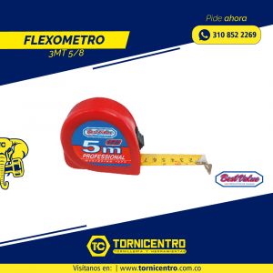 FLEXOMETRO 3MT 5/8