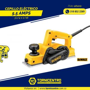 CEPILLO ELÉCTRONICO 5.5 AMPS 3.1/4 X 1/16