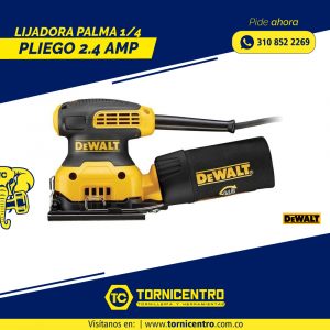 LIJADORA PALMA 1/4 PLIEGO 2.4 AMP