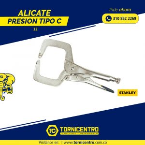ALICATE PRESION TIPO C 11"