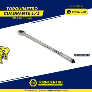 TORQUIMETRO CUADRANTE 1/2 ( 10-150 FT/LB)
