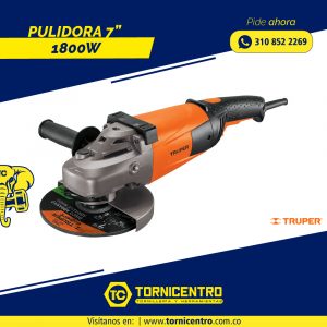PULIDORA 7" 1800W