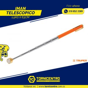 IMAN TELESCOPICO 1.5KG X 63CM