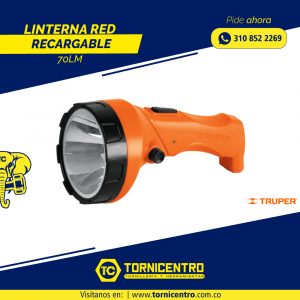 LINTERNA LED RECARGABLE 70LM