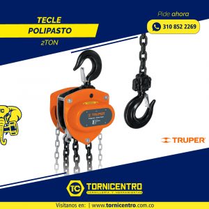 TECLE POLIPASTO 2 TON