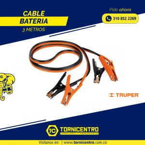 CABLE BATERIA 3MTS