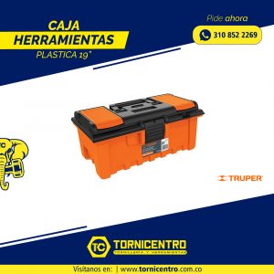 CAJA HERRAMIENTA PLASTICA 19"