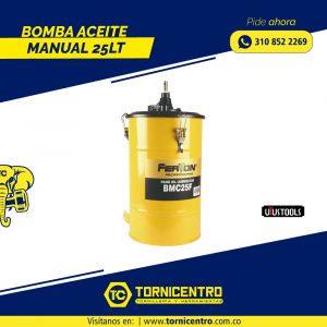 BOMBA ACEITE MANUAL 25LT
