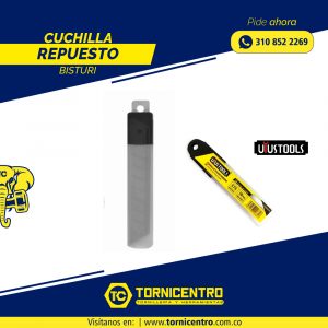CUCHILLA REPUESTO BISTURI