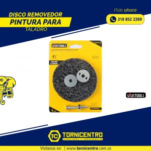 DISCO REMOVEDOR PINTURA PARA TALADRO