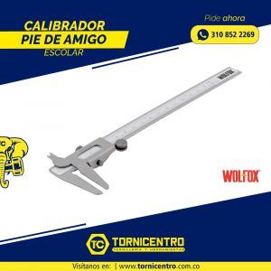 CALIBRADOR PIE DE AMIGO ESCOLAR