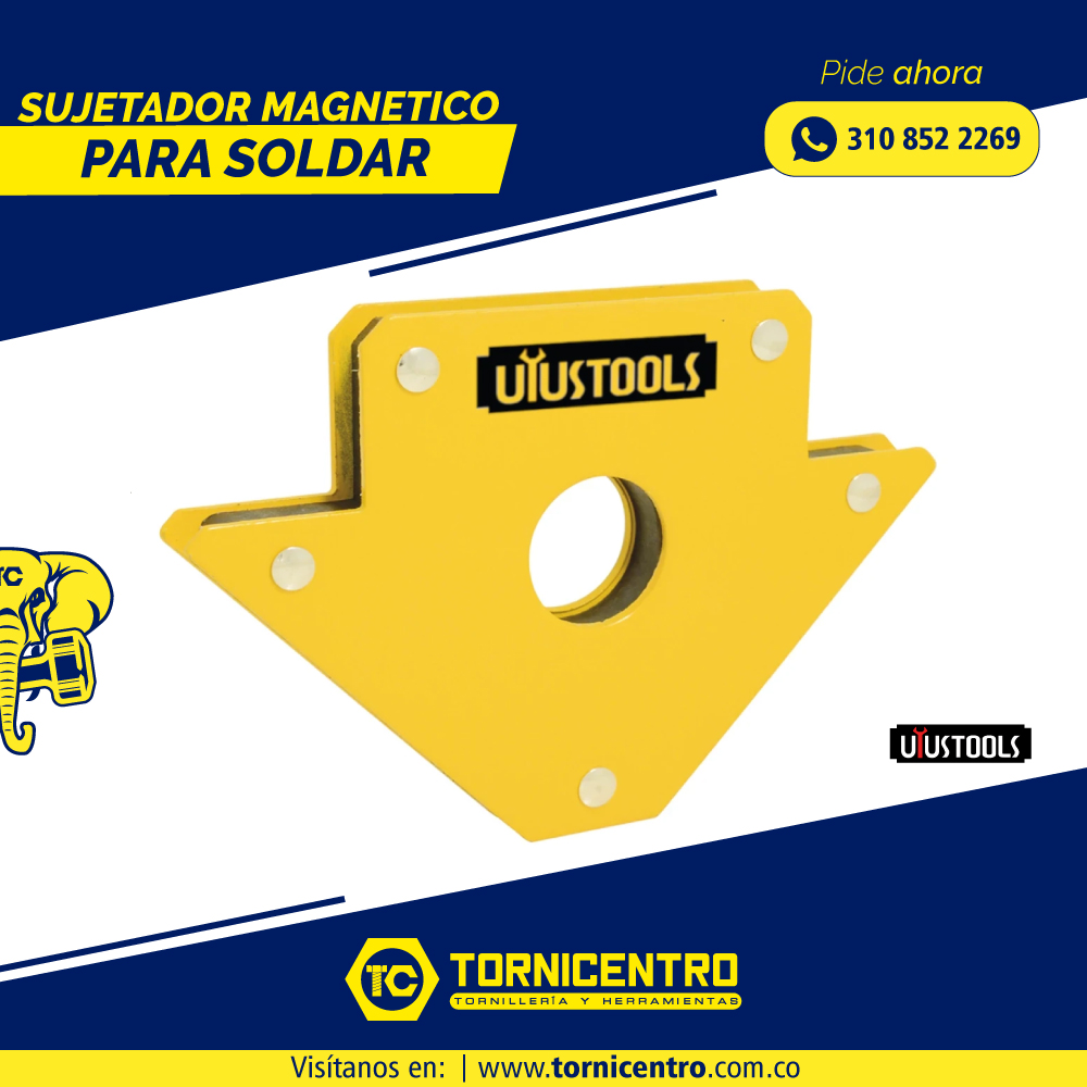 SUJETADOR MAGNETICO PARA SOLDAR