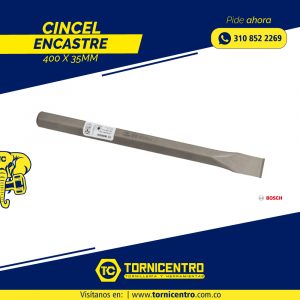CINCEL ENCASTRE 400 X 35MM