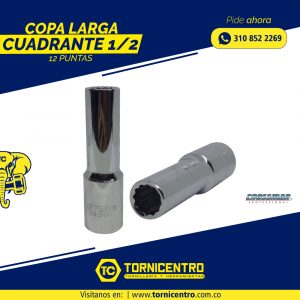 COPA LARGA CUADRANTE 1/2 - 12 PUNTAS