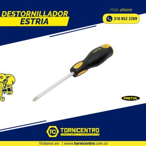 DESTORNILLADOR ESTRIA