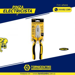 PINZA ELECTRICISTA 8"