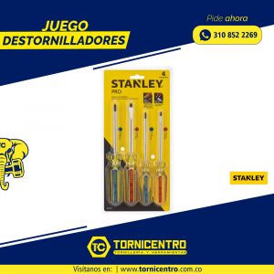 JUEGO DESTORNILLADORES - STANLEY