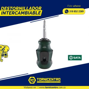 DESTORNILLADOR INTERCAMBIABLE