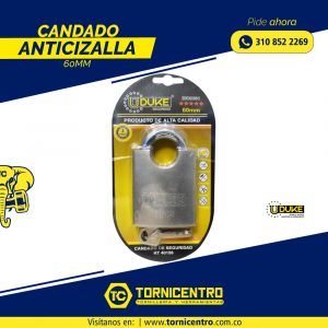 CANDADO ANTICIZALLA 60MM