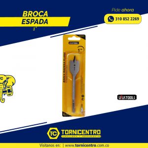 BROCA ESPADA 1"