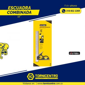 ESCUADRA COMBINADA 12"