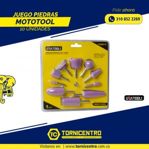 JUEGO PIEDRAS MOTOTOOL X 10 PIEZAS