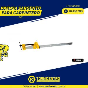 PRENSA SARGENTO PARA CARPINTERO 24"