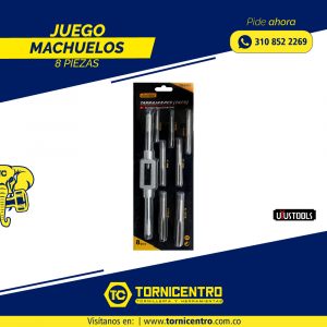 JUEGO MACHUELOS X 8 PIEZAS