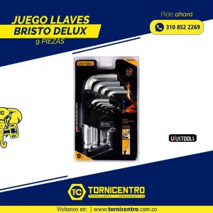JUEGOS LLAVES BRISTOL DELUX - 9 PIEZAS