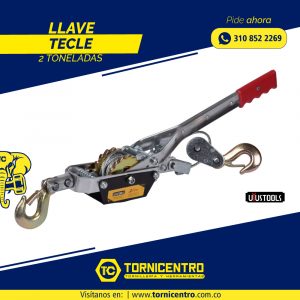 LLAVE TECLE 2 TONELADAS
