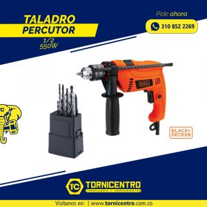TALADRO PERCUTOR - BLACK & DECKER