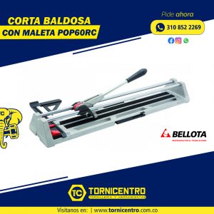 CORTA BALDOSA CON MALETA POP60RC