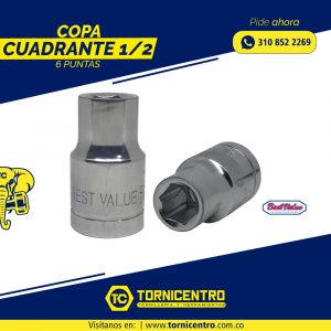 COPA CUADRANTE 1/2 6 PUNTAS - BEST VALUE