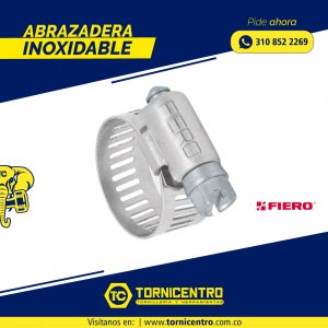 ABRAZADERA INOXIDABLE