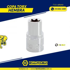 COPA TORX HEMBRA