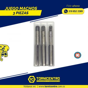 JUEGO MACHOS 3 PIEZAS