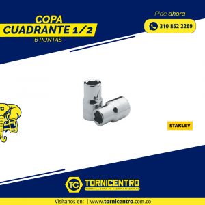 COPA CUADRANTE 1/2 - 6 PUNTAS - STANLEY