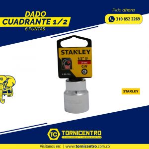 DADO CUADRANTE 1/2 - 6 PUNTAS - STANLEY